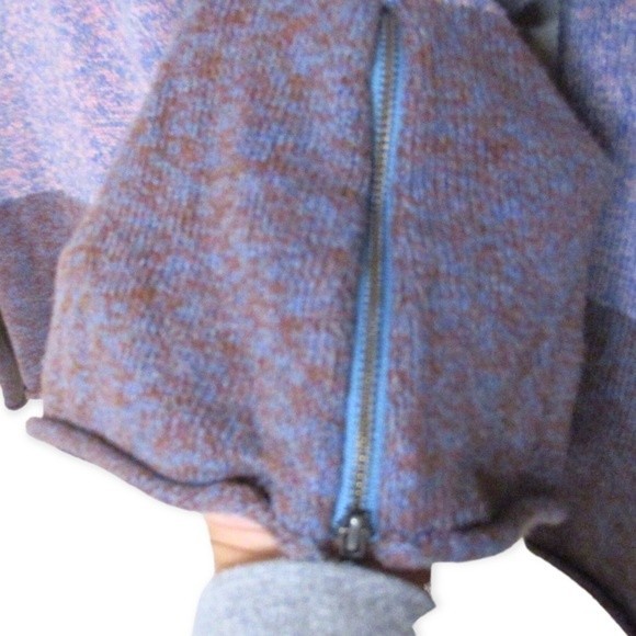 Prana Astrid Colorblock Side Zip Sweater Cotton - Picture 6 of 6